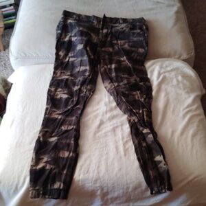 Camo cargo pants